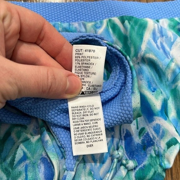 Splendid Girls' Reversible Wrap Triangle Bra & Bikini Set Size 16 - Picture 5 of 5